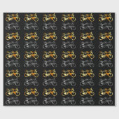 Papier Cadeau Deux-roues (Plat)