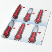 Papier Cadeau Deux thermomètres (Déroulé)