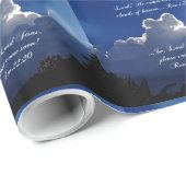 Papier Cadeau Deuxième Livre d'écritures à venir (Coin rond)