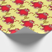Papier Cadeau Devil Gorilla (Coin)