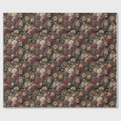 Papier Cadeau Dévilerie décadente - gothique baroque (Plat)