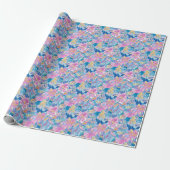 Papier Cadeau Devina Lily - Anenome Collette Wrapping Paper (Déroulé)