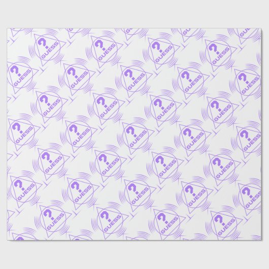 Papier Cadeau Devinez ? (Plat)