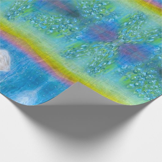 Papier Cadeau Dew Drop DNA Iridescent, Sparkly,  (Coin)