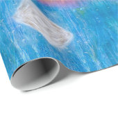 Papier Cadeau Dew Drop DNA Iridescent, Sparkly,  (Coin rond)