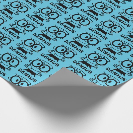 Papier Cadeau Dexter "Genius" - Graphique en bref (Coin)