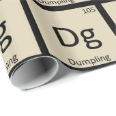 Papier Cadeau Dg - Chimie des amuse-gueules en dumping Tableau p (Coin rond)