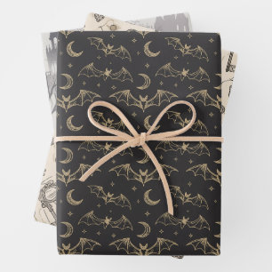papier cadeau d'Halloween