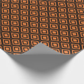 Papier cadeau d'Halloween Rhombus (Coin)