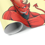 Papier Cadeau Diable (Coin rond)
