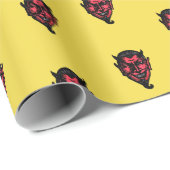 Papier Cadeau Diable (Coin rond)