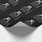 Papier Cadeau Diagramme d'oeil (Coin)