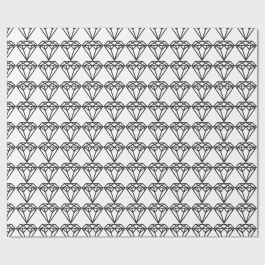 Papier Cadeau Diamant (Plat)