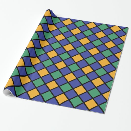 Papier Cadeau Diamant #84 (Déroulé)