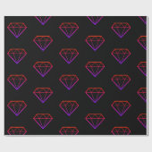 Papier Cadeau Diamant éternel (Plat)