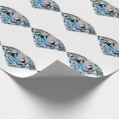 Papier Cadeau Diamant mousseux (Coin)
