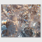 Papier Cadeau Diamants (Plat)