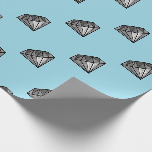 Papier Cadeau Diamants (Coin)