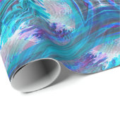 Papier Cadeau Diamants au printemps..... (Coin rond)