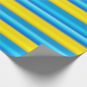 Papier Cadeau Diamants brillants-Bright Stripes de coordination- (Coin)