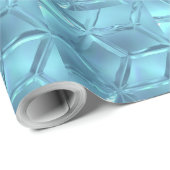 Papier Cadeau Diamants de cristal (Coin rond)
