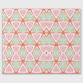 Papier Cadeau Diamants de Noël (Plat)