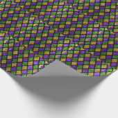 Papier Cadeau Diamants de paillettes scintillants, arrière - pla (Coin)