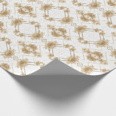 Papier Cadeau Diamants d'or (Coin)