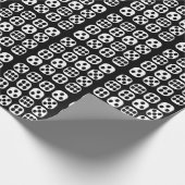 Papier Cadeau Dice Roll fête d'anniversaire (Coin)