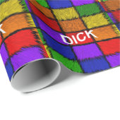 PAPIER CADEAU DICK (Coin rond)