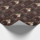 Papier Cadeau Dicton Yiddish Concernant les Pommes & Graphique (Coin)
