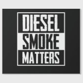 Papier Cadeau DIESEL SMOKE MATTERS Diesel Camion Roll Coal (Plat)