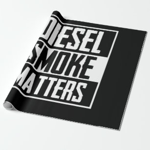 Papier Cadeau DIESEL SMOKE MATTERS Diesel Camion Roll Coal