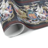 Papier Cadeau Diêu Et.Mon Droit Papier D'Emballage (Coin rond)