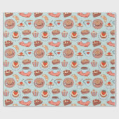 Papier Cadeau Différents desserts (Plat)