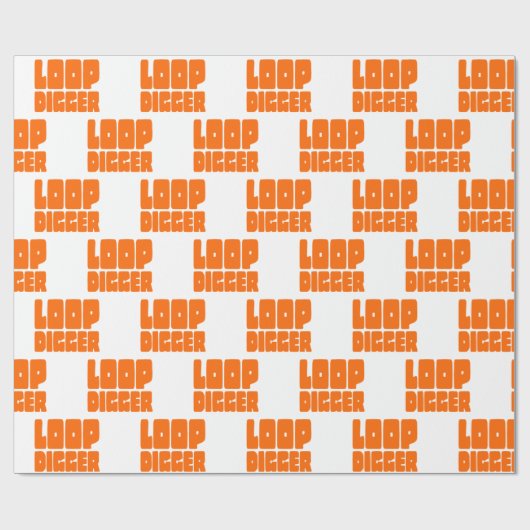 PAPIER CADEAU DIGGER DE BOUCLE (Plat)