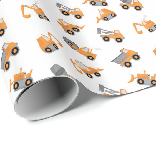 Papier Cadeau Diggin vers le haut d'amusement (Coin rond)