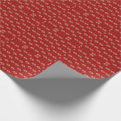 Papier Cadeau Digital Mughal : Textile Plante Artwork. (Coin)