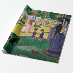 Papier Cadeau Dimanche après-midi à La Grande Jatte par Seurat