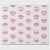 Papier Cadeau Dimanche de la Mère (Plat)