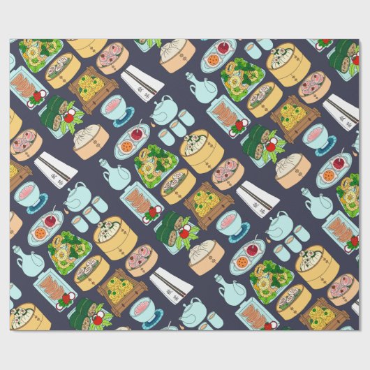 Papier Cadeau Dimanche Dim Sum (Plat)