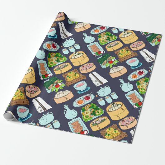 Papier Cadeau Dimanche Dim Sum (Déroulé)