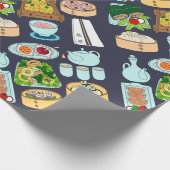 Papier Cadeau Dimanche Dim Sum (Coin)
