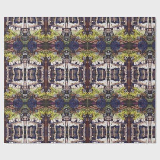 Papier Cadeau Dimensions de curiosité (Plat)