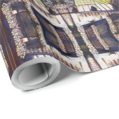 Papier Cadeau Dimensions de curiosité (Coin rond)