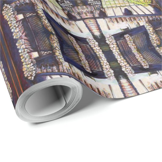 Papier Cadeau Dimensions de curiosité (Coin rond)