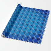 Papier Cadeau Dimensions Gris Cool (Déroulé)