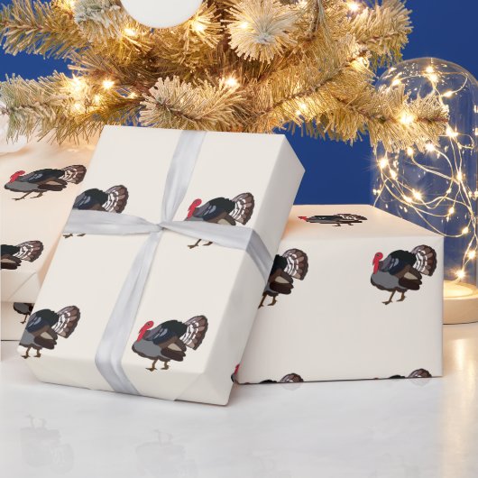 Papier Cadeau Dinde Oiseau Dinde (Vacances)