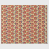 Papier Cadeau Dindon dans la paille (Plat)