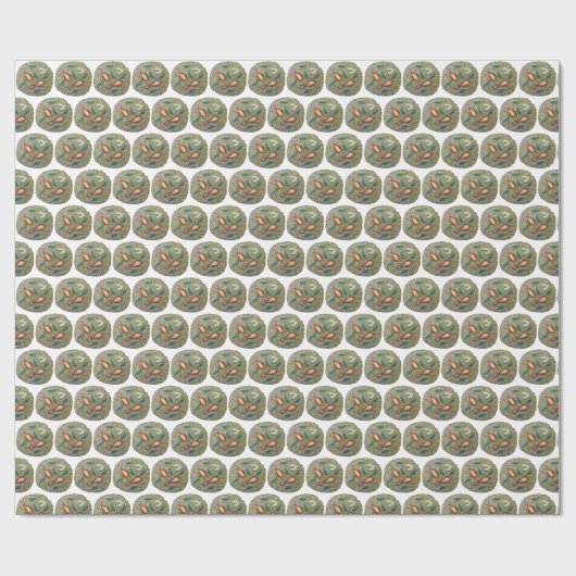 Papier Cadeau Dîner de nourriture au plat de riz mélangé indien (Plat)